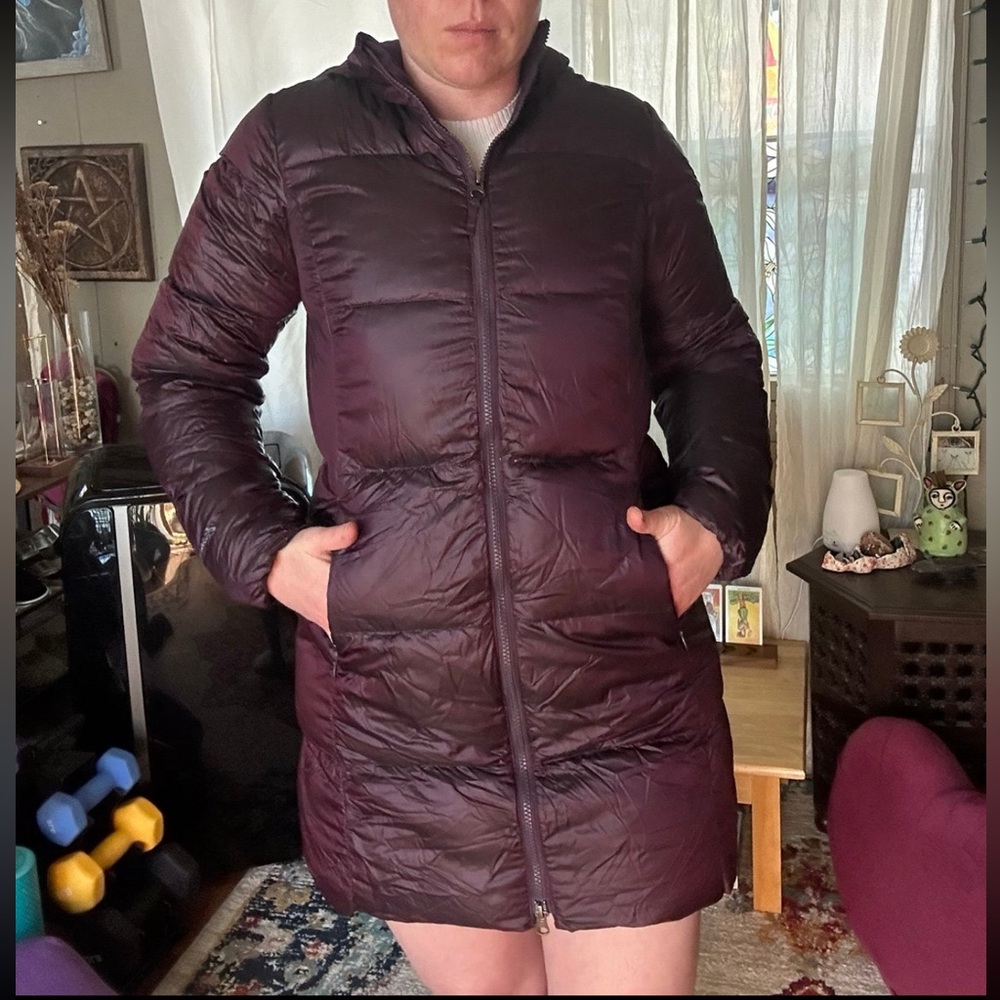 Eddie Bauer Down Puff Jacket Small - image 7